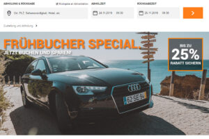 SIXT Frühbucher-Special