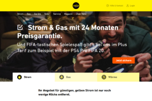 Yello Strom- und Gas-Rabatt