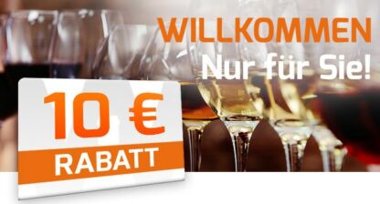 Weinvorteil: 10 Euro Rabatt